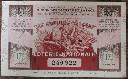 Billet loterie nationale - billet,