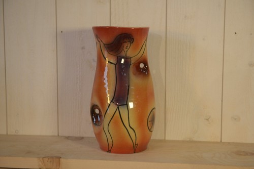 Vase céramique danseuse - céramique,