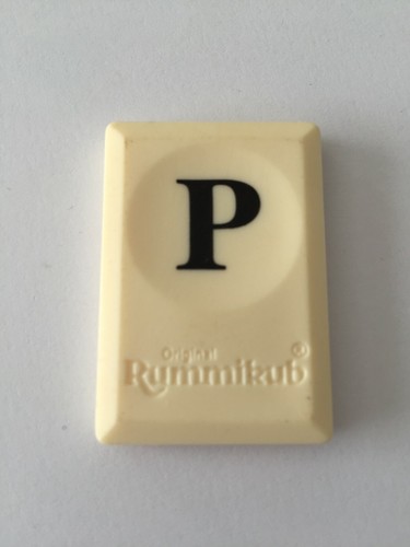 Pion tuile lettre piece - tuile,