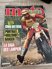 MOTO VERTE 101 SWM ITALJET MONTESA APRILIA FANTIC 80 Donnie HANSEN Bol d'Herbe