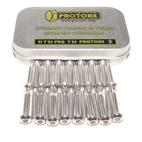 Vis tête bombée 20mm - bombÉe,