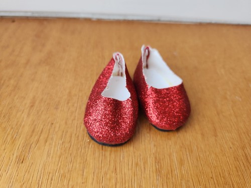 Chaussure rouge poupée paola - chaussure,