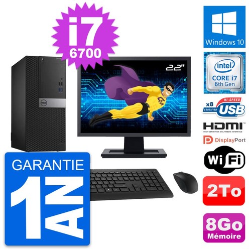 Tour dell 3040 ecran - pc, 22"