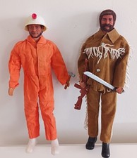 2 FIGURINES ACTION JOE ACTION MAN PALITOYS FAIRLAND TOYS HASBRO