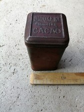 ANCIENNE BOITE EN FER BLOOKER'S DAALDERS CACAO AMSTERDAM HOLLANDE