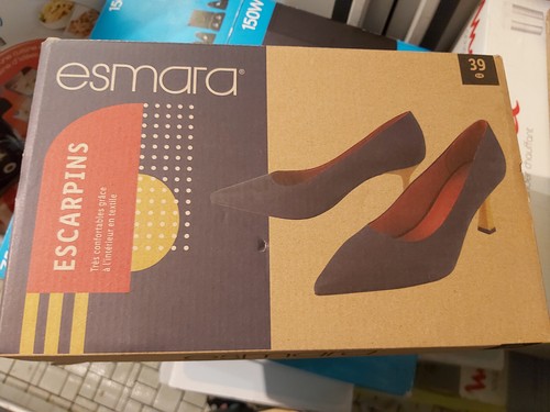 Escarpins lidl bleu - escarpins, taille