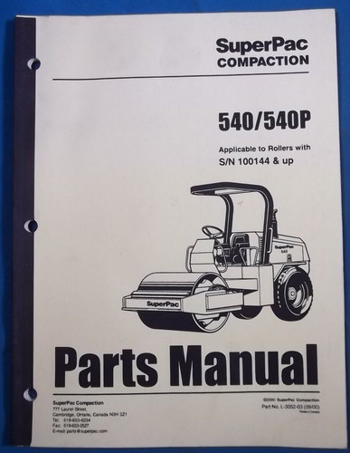 Superpac 540 540p rouleau - superpac,