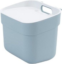 Bac de tri des déchets bleu