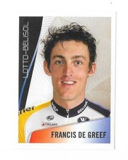 Vignette N°163 - Sprint 2013 - Edition Belge - Francis De Greef