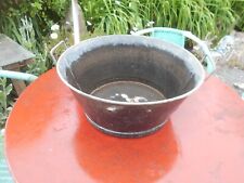 Bassine en Fer Blanc Ancienne