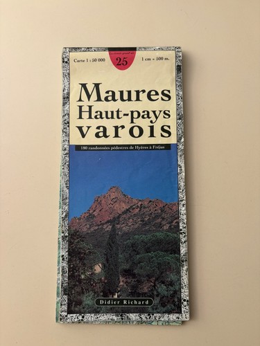 Ancienne carte randonnée