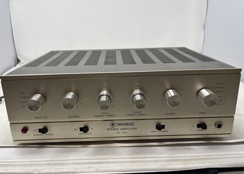 Monarch 40a vintage tube - monarch, sa-40a