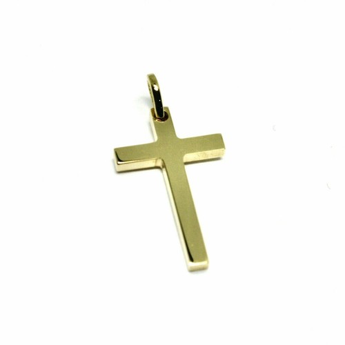 Pendentif croix jaune ou - pendentif,