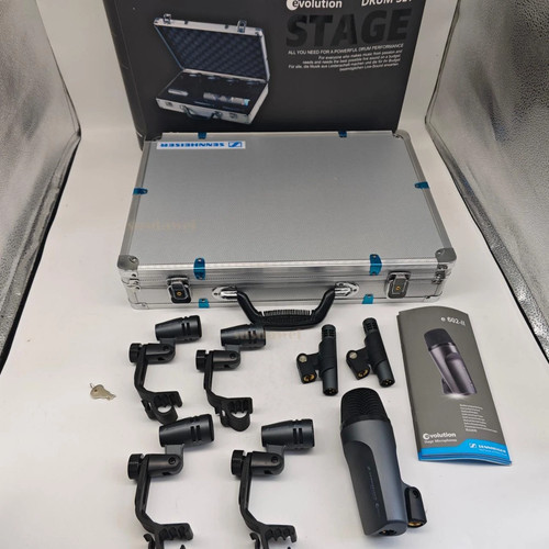 Genuine sennheiser drum kit - genuine,