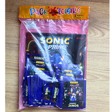 PANINI PACK LOISIRS SONIC PRIM ALBUM 50 POCHETTES STICKERS NEUF SCELLÉ