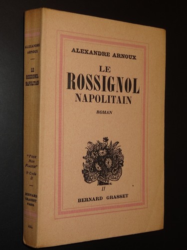 Rossignol napolitain - rossignol,