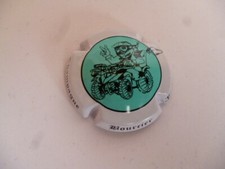 capsule BOURCIER, quad, centre bleu, contour blanc, N°8, à saisir