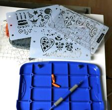 Fiskars mini shap box, gaufrer le papier, embossage, scrapbooking carte