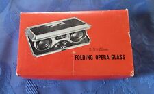 VINTAGE ANCIENNE JUMELLES DE THEATRE PLIANTES DES ANNEES 50