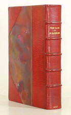 VALLES - Le bachelier - Mornay 1921 - Illustré Henri Barthélémy - reliure signée