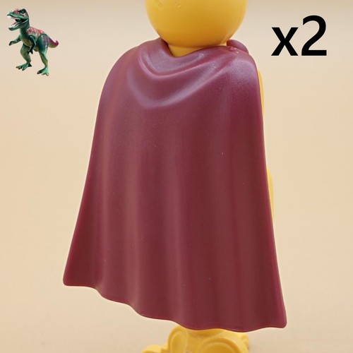 Playmobil cape rouge - x2,