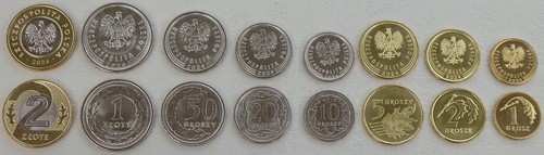 Pologne kms jeu pièces - de, de