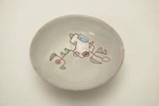 Coupelle en céramique émaillée par Jean RIVIER à VALLAURIS - 1950s