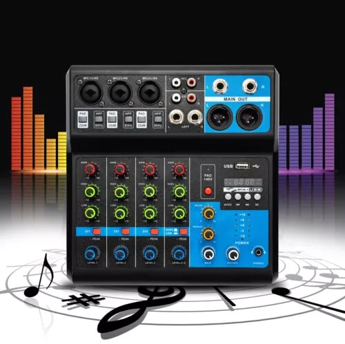 Mixeur audio bluetooth - audio, 5