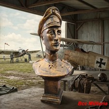 Buste sur socle de Manfred von