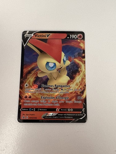 Carte pokémon victini - carte,