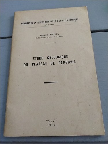 étude géologique plateau - Étude,
