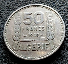 Monnaie Algérie 50 Francs 1949 KM#92 [3739]