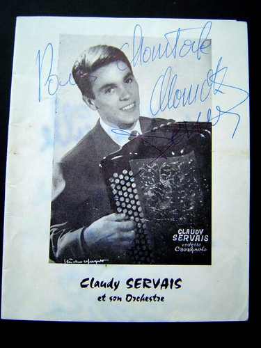 Depliant musique ancien 1960 - musique,