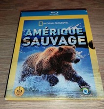 * COFFRET 2 BLU RAY AMERIQUE SAUVAGE - NATIONAL GEOGRAPHIC VERSION FRANÇAISE 