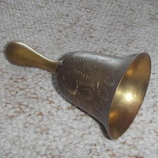 Ancien cloche 10 cm de haut - Entrée porte jardin déco sonette sonnerie accueil