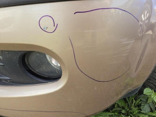 Pare choc avant - renault, modus