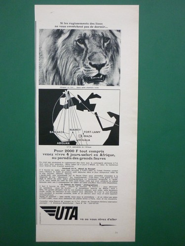 1967 pub compagnie aerienne - 10/1967,
