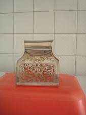 Pince à asperges métal argenté décorée 23jt25