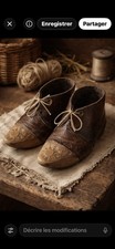 Anciennes chaussures enfant en