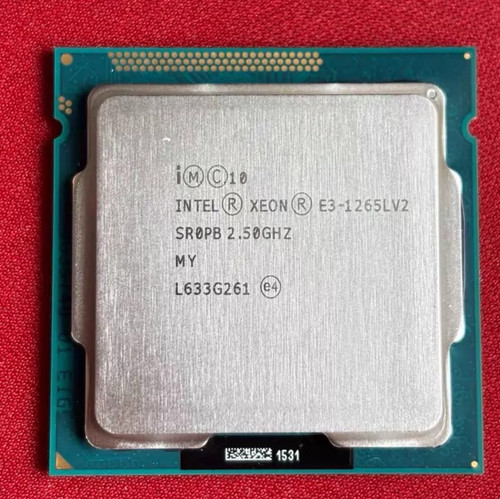 Intel xeon 1265l cpu - xeon, e3-1265l