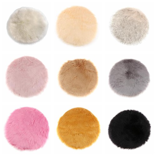 Tapis rond mouton salon - rond,