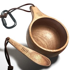 Nordic Kuksa 12oz355ml w/Spoon
