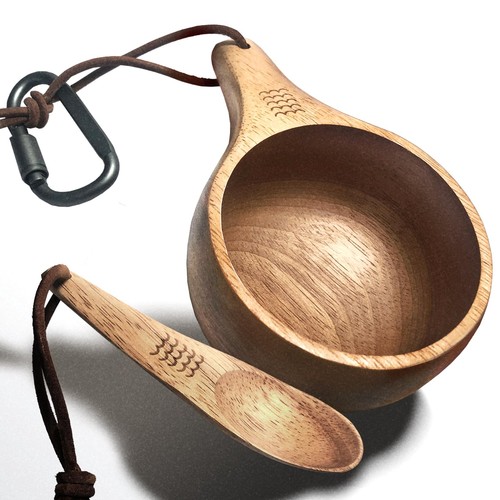 Nordic kuksa 12oz355ml spoon - nordic,