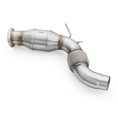 Downpipe inox defap avec - inox,