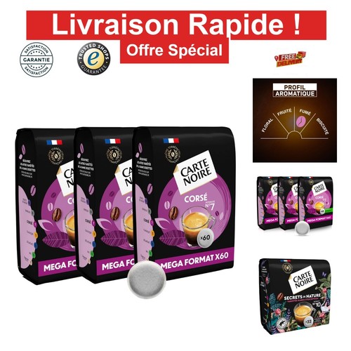 Carte noire café dosettes - carte,