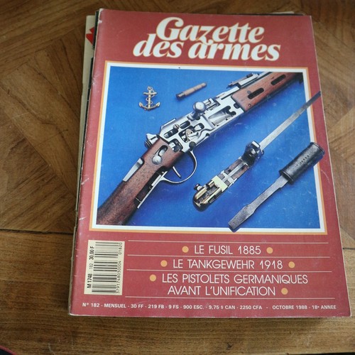 Revue gazette armes 182 - gazette,