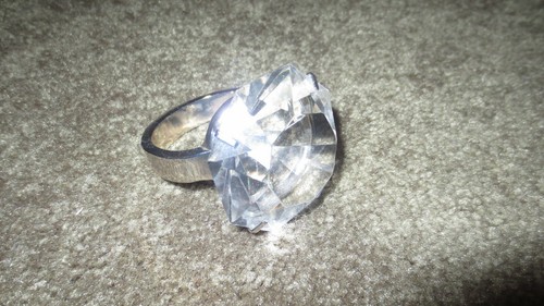 Decorative crystal ring - decorative, for
