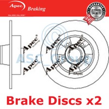 2x Apec BRAKING 300mm Uni OE