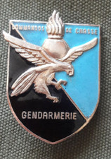 insigne  commando  de chasse Gendarmerie . Algerie OAS  parachutiste