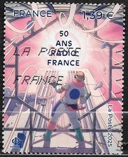 FRANCE oblitéré 2025 50 ans de Radio France Y&T N° ?